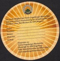 Pivní tácek verein-engelberger-klosterbrau-1-zadek-small