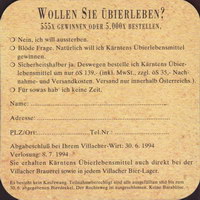 Beer coaster vereinigte-karntner-84-zadek