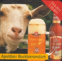 Beer coaster vereinsbrauerei-apolda-50-zadek