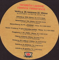 Beer coaster vilniaus-alus-12-zadek-small