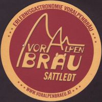 Beer coaster voralpenbrau-gastronomie-1