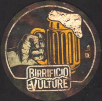 Beer coaster vulture-1
