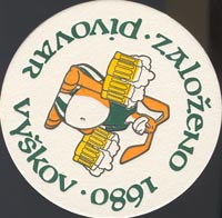 Beer coaster vyskov-2