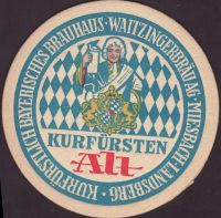 Pivní tácek waitzinger-kurfurstlich-bayerisches-brauhaus-2