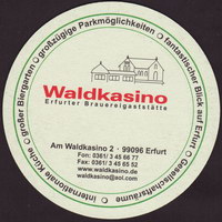 Beer coaster waldkasino-erfurter-brauereigaststatte-2-small