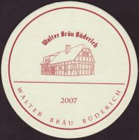 Beer coaster walter-brau-buderich-1-zadek