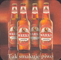 Beer coaster warka-5-zadek