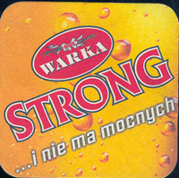 Beer coaster warka-9-zadek