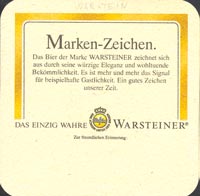Beer coaster warsteiner-1-zadek