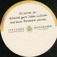 Beer coaster warsteiner-10-zadek