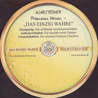 Beer coaster warsteiner-104-zadek