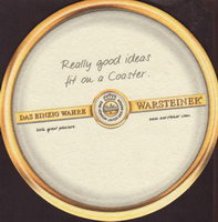 Beer coaster warsteiner-111-zadek