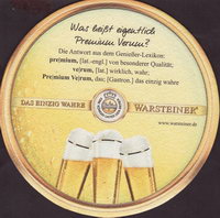 Beer coaster warsteiner-113-zadek
