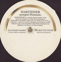 Beer coaster warsteiner-114-zadek