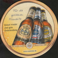 Beer coaster warsteiner-124-zadek