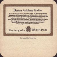 Beer coaster warsteiner-132-zadek-small