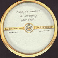 Beer coaster warsteiner-142-zadek