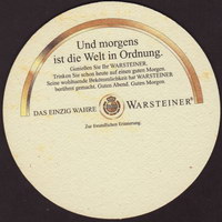 Beer coaster warsteiner-146-zadek-small