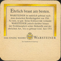 Beer coaster warsteiner-16-zadek