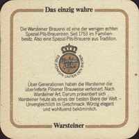 Beer coaster warsteiner-165-zadek