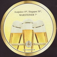 Beer coaster warsteiner-166-zadek