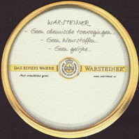 Beer coaster warsteiner-175-zadek