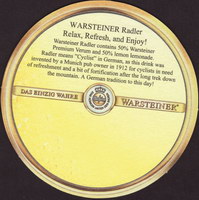 Beer coaster warsteiner-176-zadek