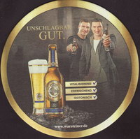 Beer coaster warsteiner-185-zadek