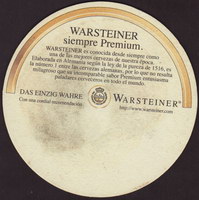 Beer coaster warsteiner-191-zadek