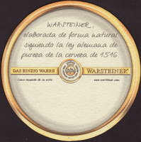 Beer coaster warsteiner-192-zadek