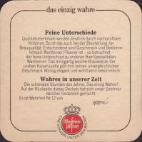 Beer coaster warsteiner-194-zadek