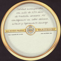 Beer coaster warsteiner-195-zadek