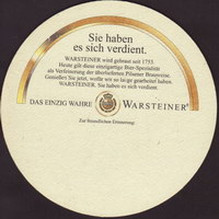 Beer coaster warsteiner-197-zadek