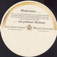 Beer coaster warsteiner-20-zadek