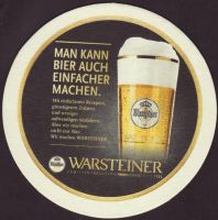 Beer coaster warsteiner-202-zadek