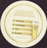 Beer coaster warsteiner-205-zadek