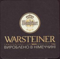Beer coaster warsteiner-210