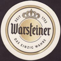Beer coaster warsteiner-225