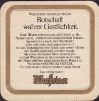 Beer coaster warsteiner-233-zadek