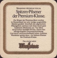 Beer coaster warsteiner-235-zadek