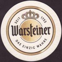 Beer coaster warsteiner-266-small