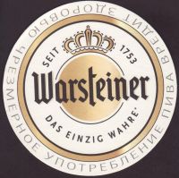 Beer coaster warsteiner-272