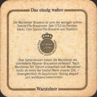 Beer coaster warsteiner-275-zadek-small