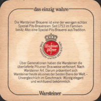 Beer coaster warsteiner-276-zadek-small