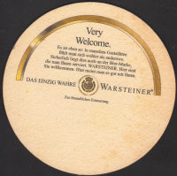 Beer coaster warsteiner-277-zadek