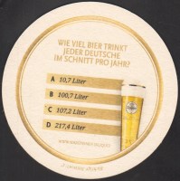 Beer coaster warsteiner-285-zadek