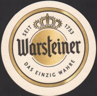 Beer coaster warsteiner-295
