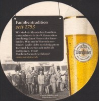 Beer coaster warsteiner-297-zadek