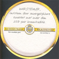 Beer coaster warsteiner-31-zadek