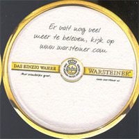 Beer coaster warsteiner-32-zadek